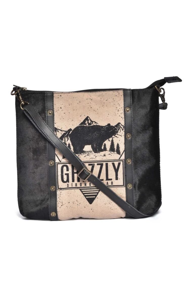 Grizzly Bear women's crossbody sling bag