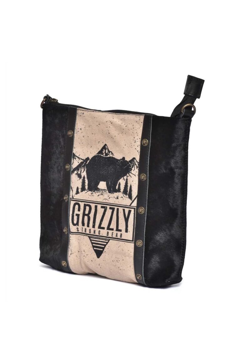 Grizzly Bear women's crossbody sling bag