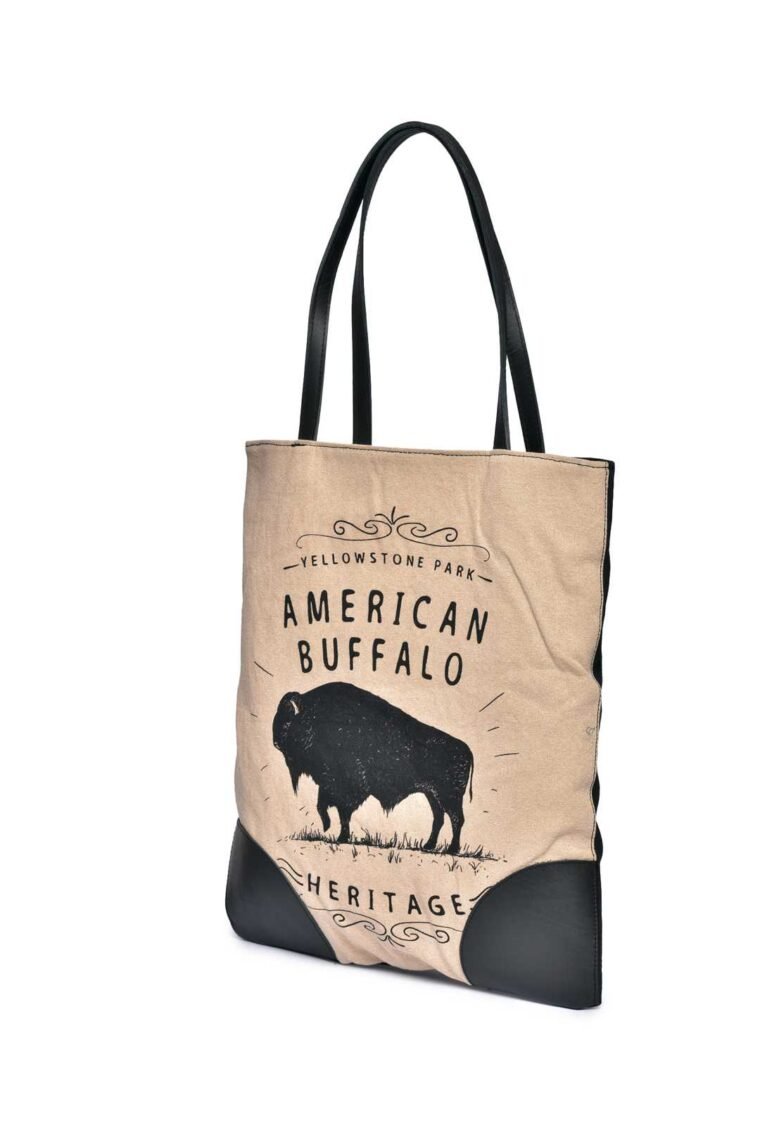 American Buffalo Small Book Bag