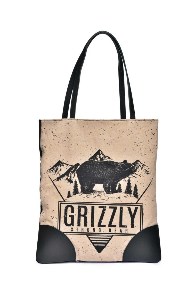 Grizzly Bear Nature Book Bag