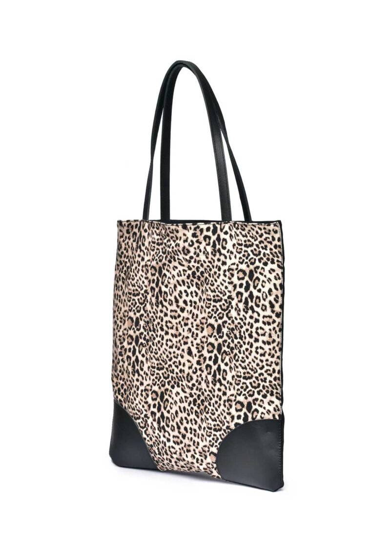 Leopard Printed book bag for women