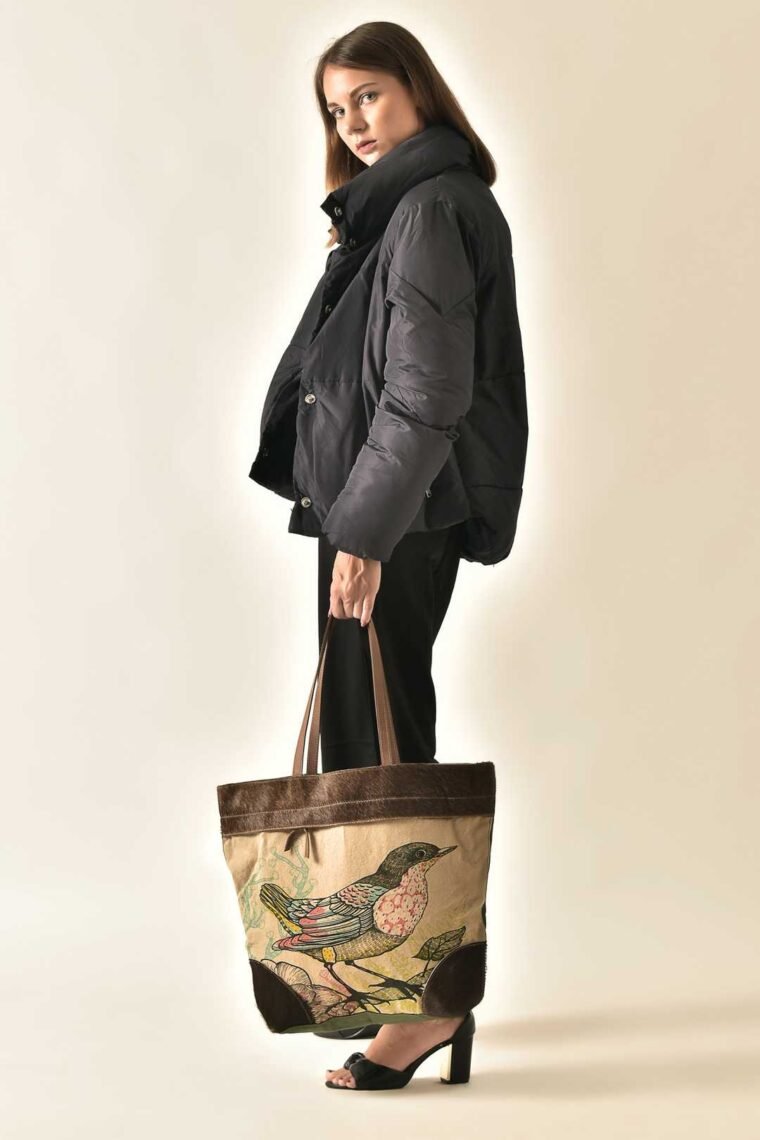 Birdy Medium Leather Tote