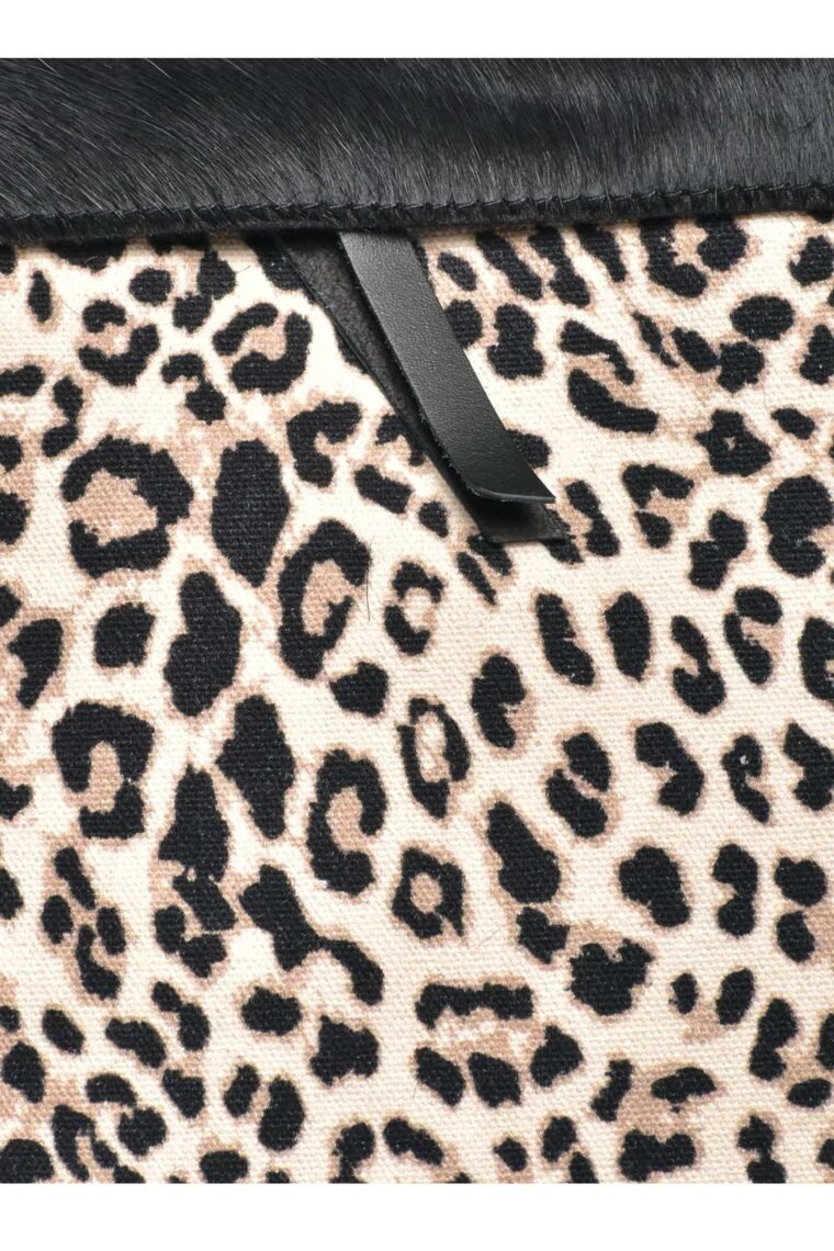 Leopard Skin Printed Medium Tote