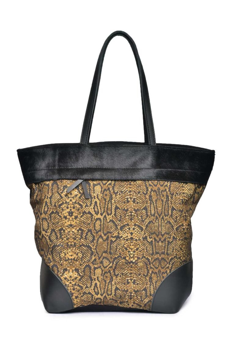 Python Printed Medium Tote