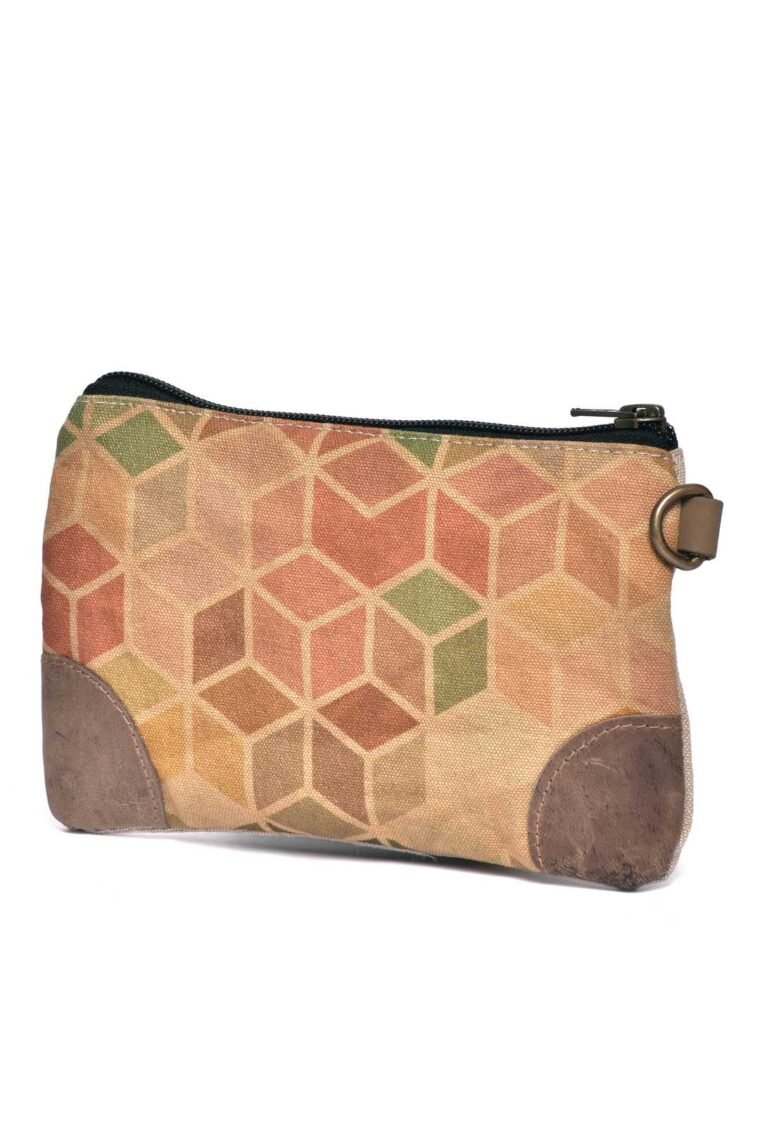 Retro Cubes Wristlet