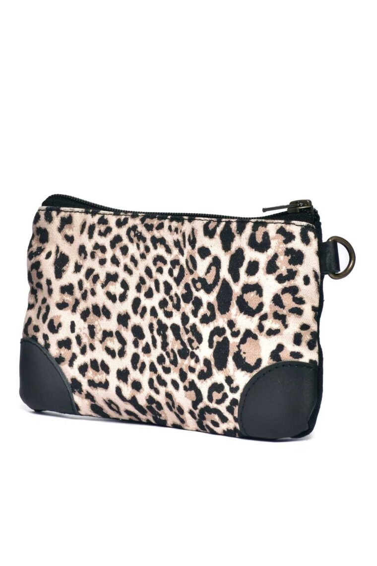 Leopard Wristlet