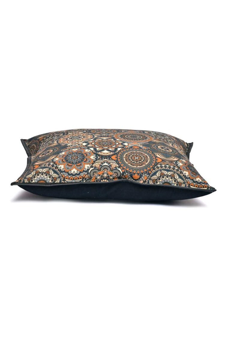 Mandala Orange Extended Throw Pillow