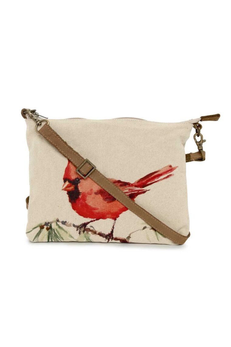 Red Cardinal canvas sling