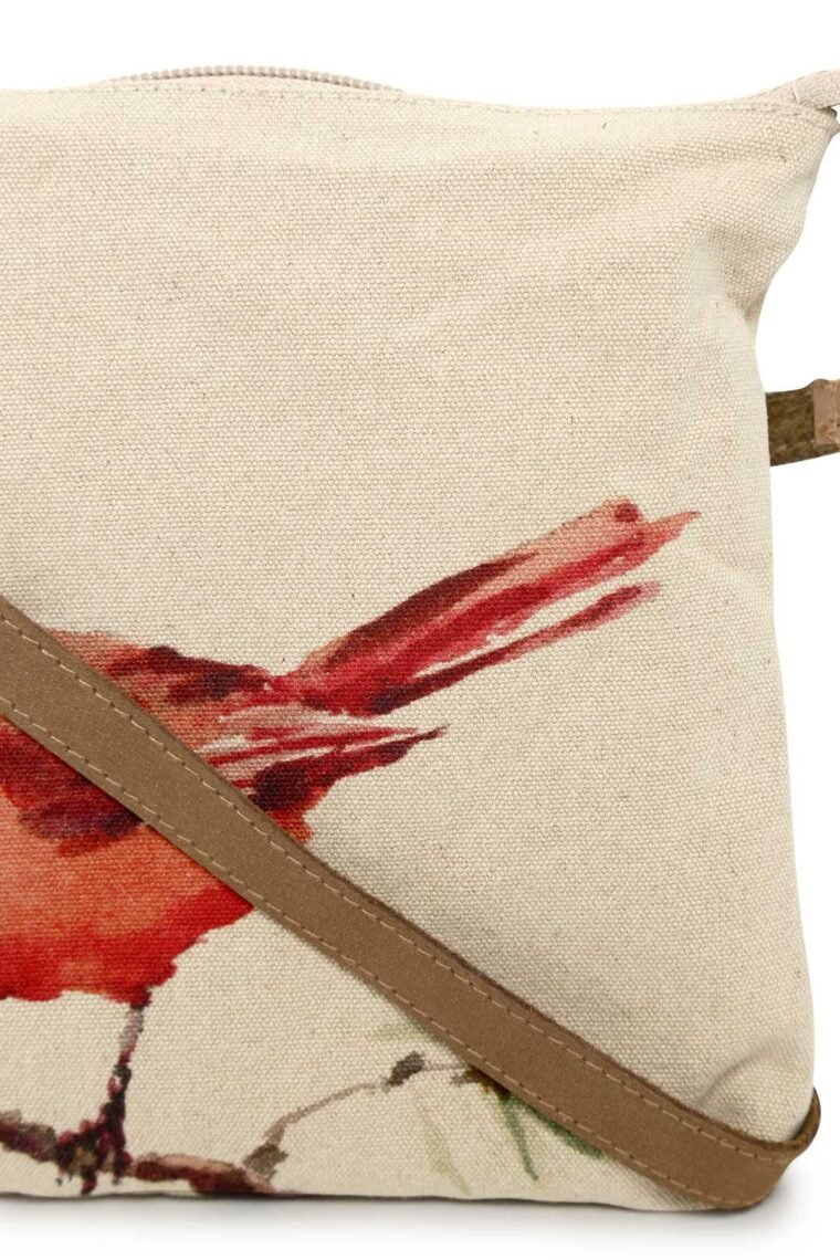 Red Cardinal canvas sling