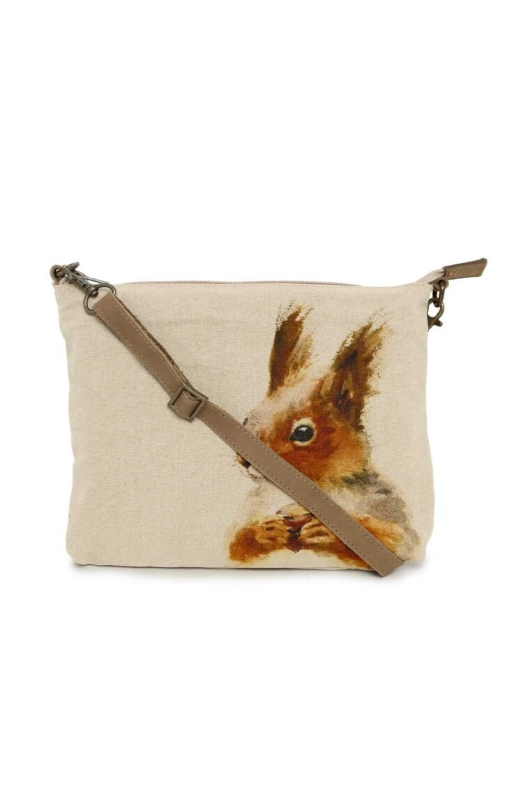 Squirrel women cross body sling bag