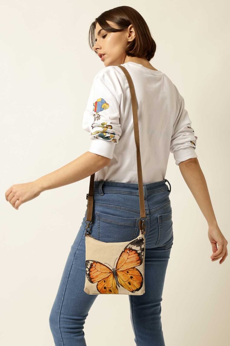 Monarch Butterfly Camera Sling Bag