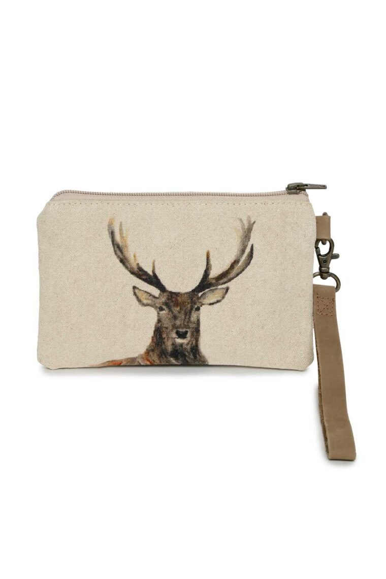 Stag Wristlet Handbags