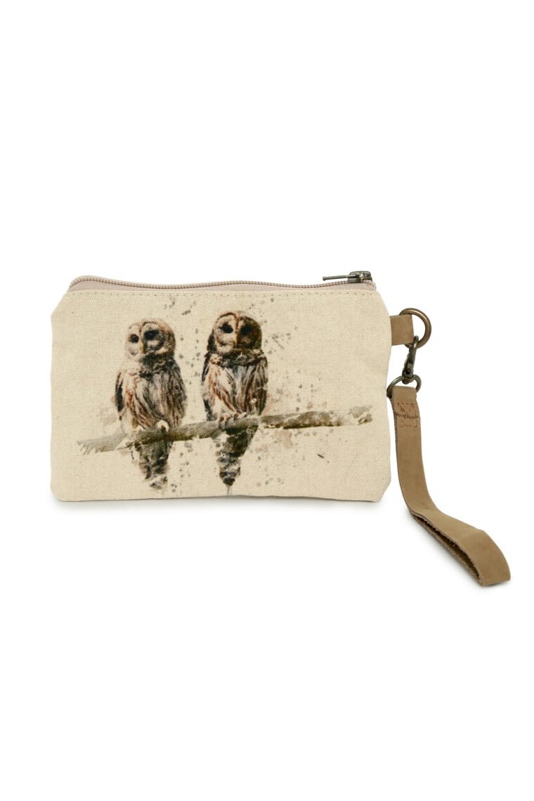 Owls Natural Life Wristlet