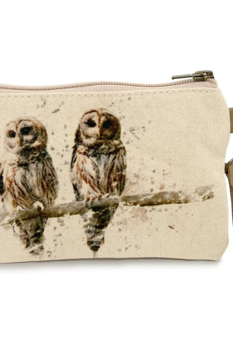 Owls Natural Life Wristlet