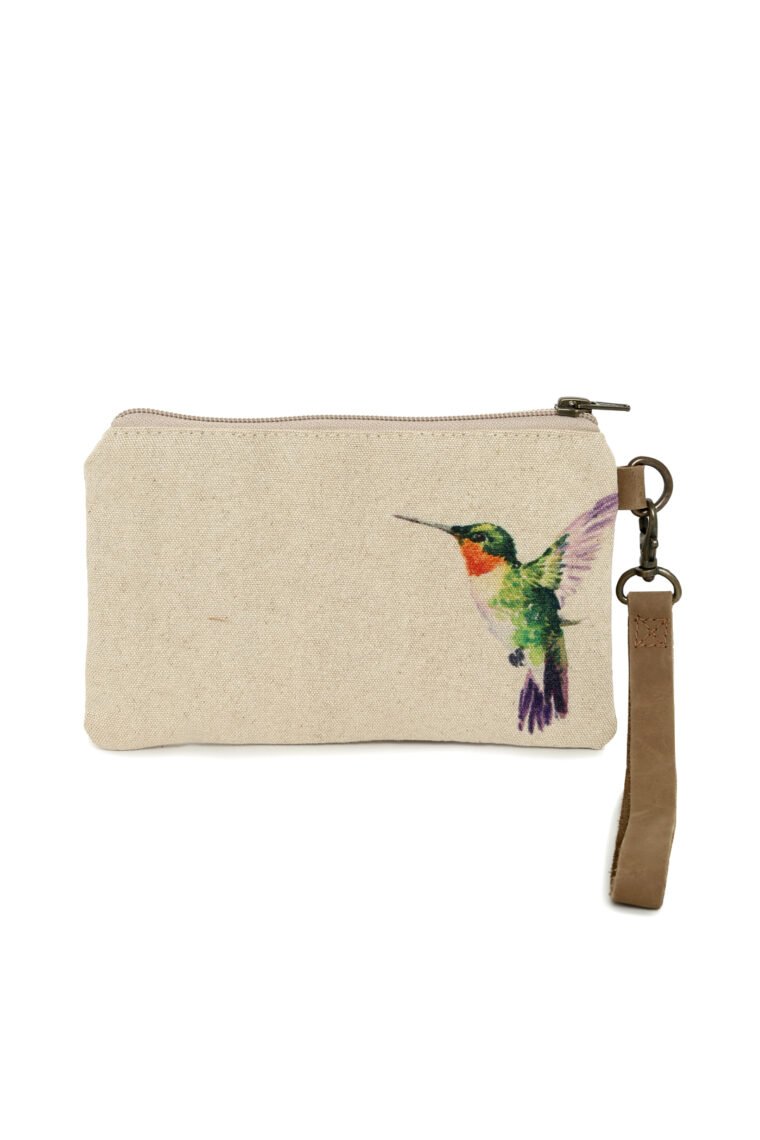 Humming bird women wristlet wallet