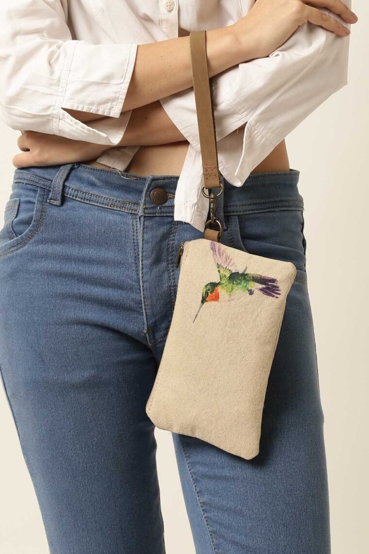 Humming Bird Women Wristlet Wallet