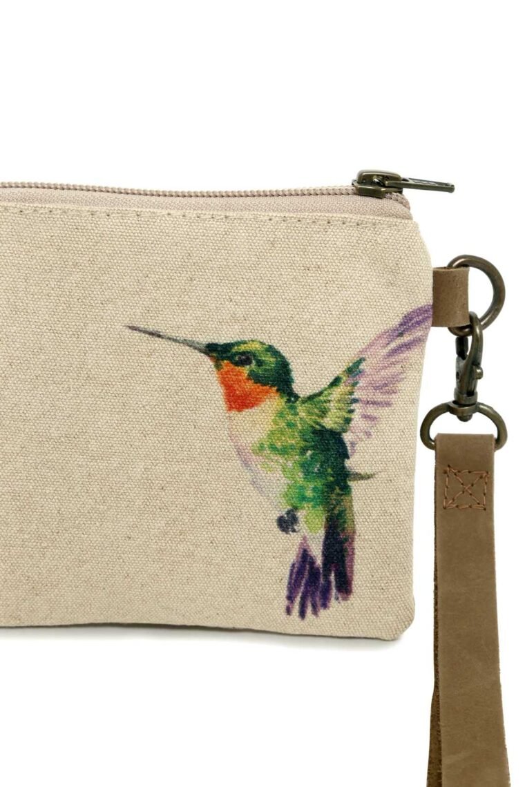 Humming Bird Women Wristlet Wallet