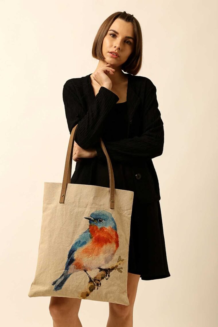 Bluebird book bag for women