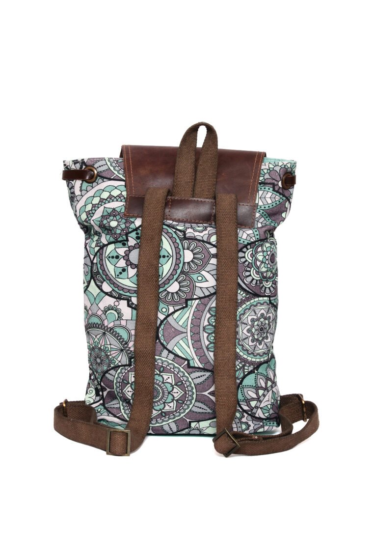 Mandala Green Backpack