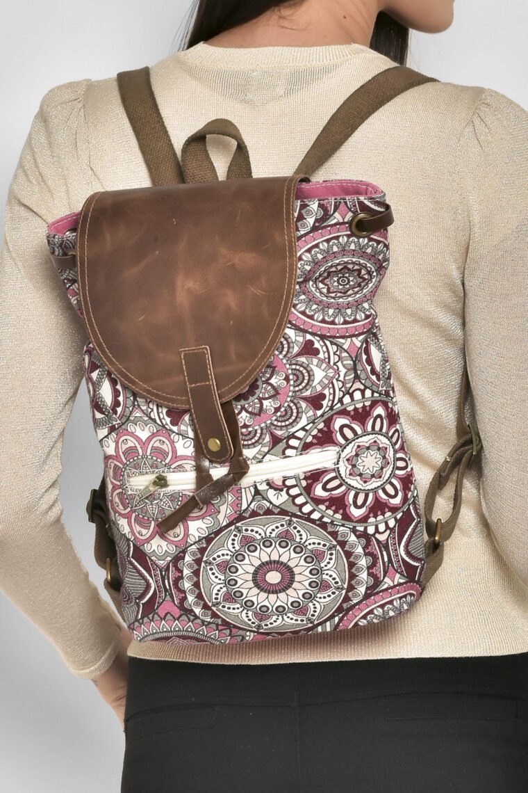 Mandala Pink Backpack