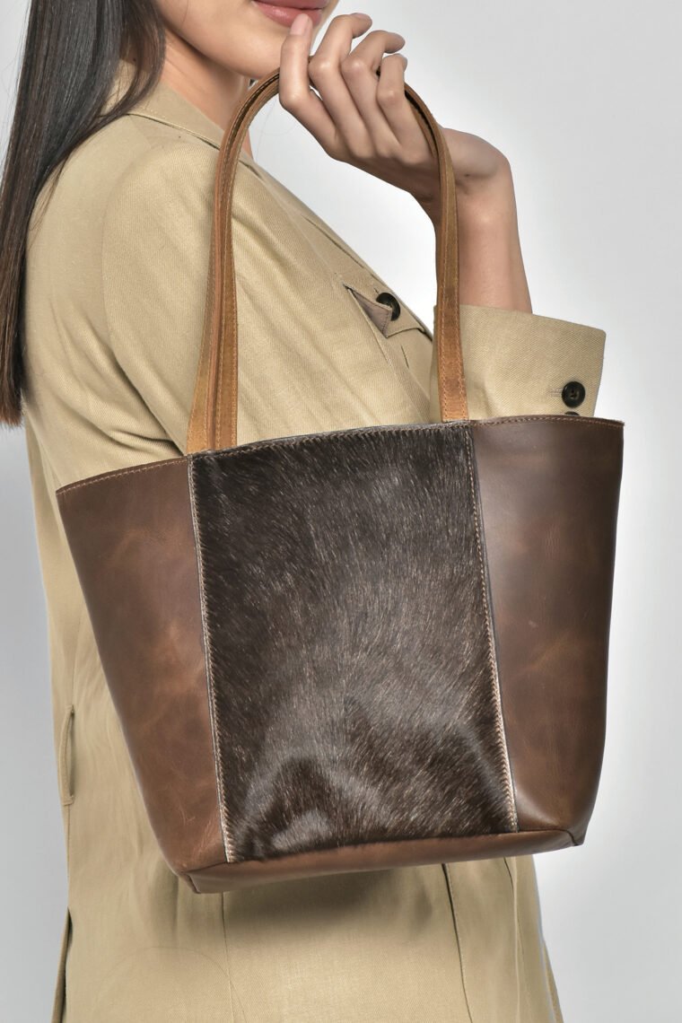 Brown Luxe Shoulder Bag