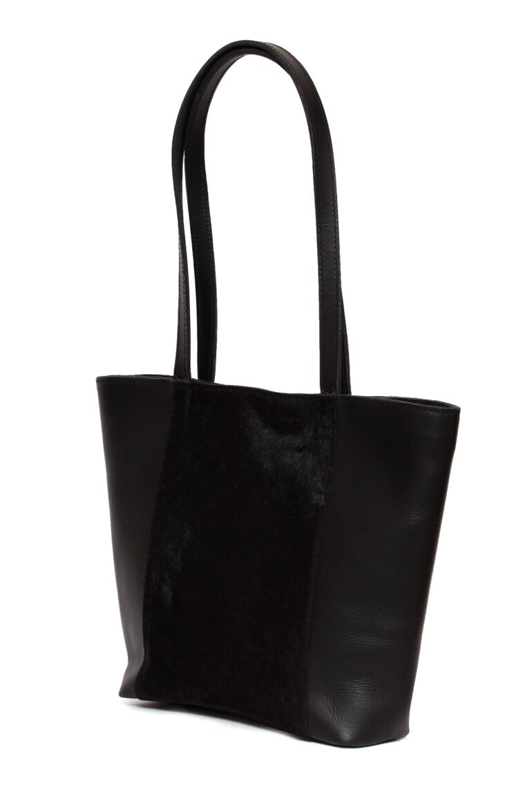 Black Luxe Shoulder Bag