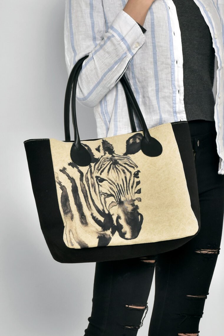 Zebra Shoulder Bag