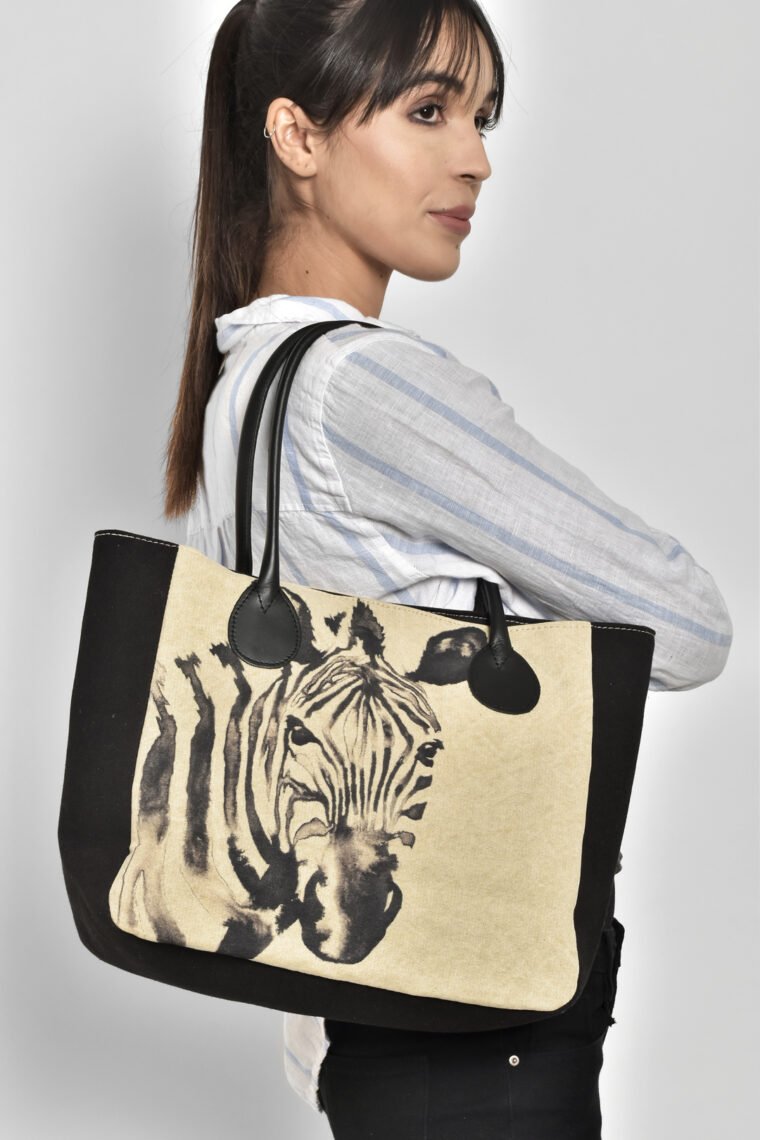 Zebra Shoulder Bag