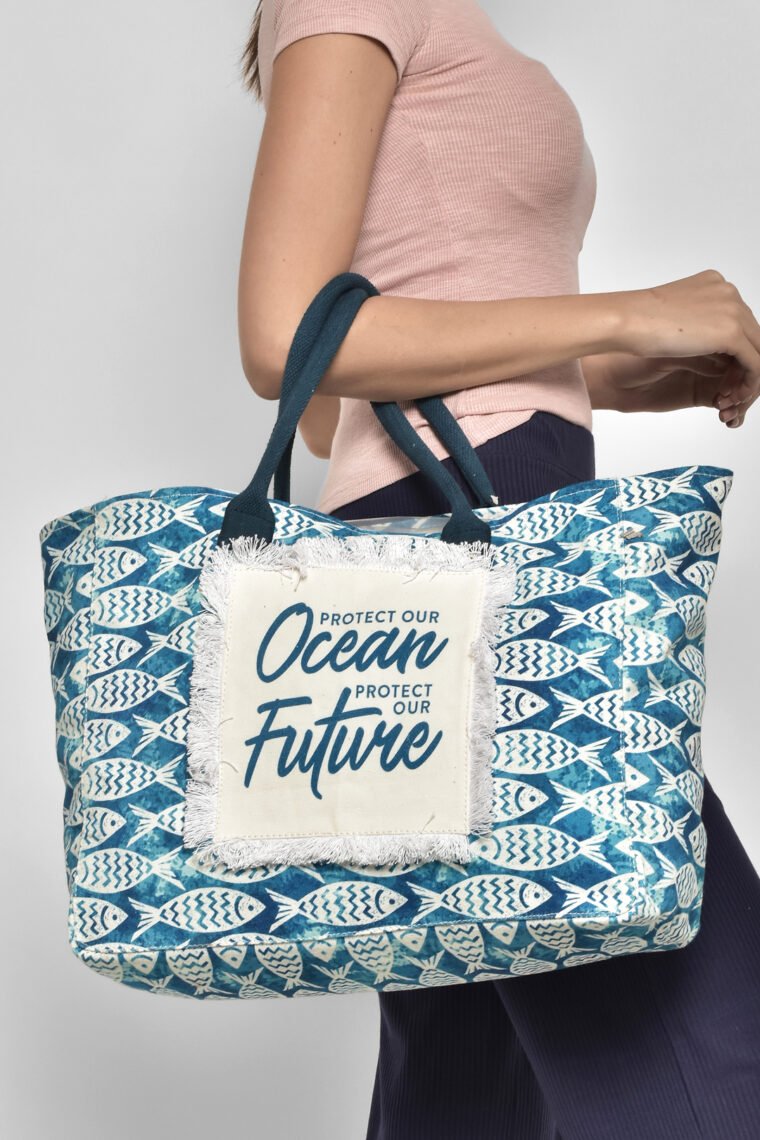 Fishes Large Tote