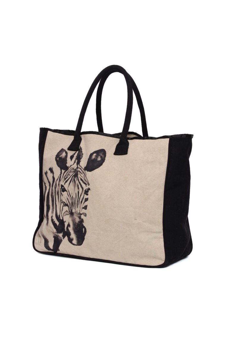 Zebra Large Tote