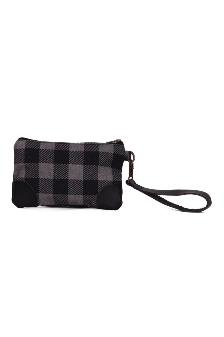 Jack Grey Wristlet