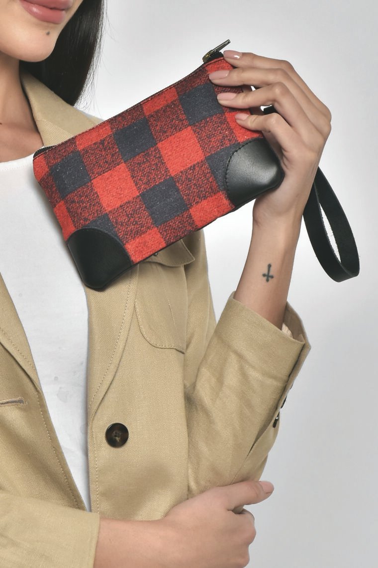 Jack Red Wristlet