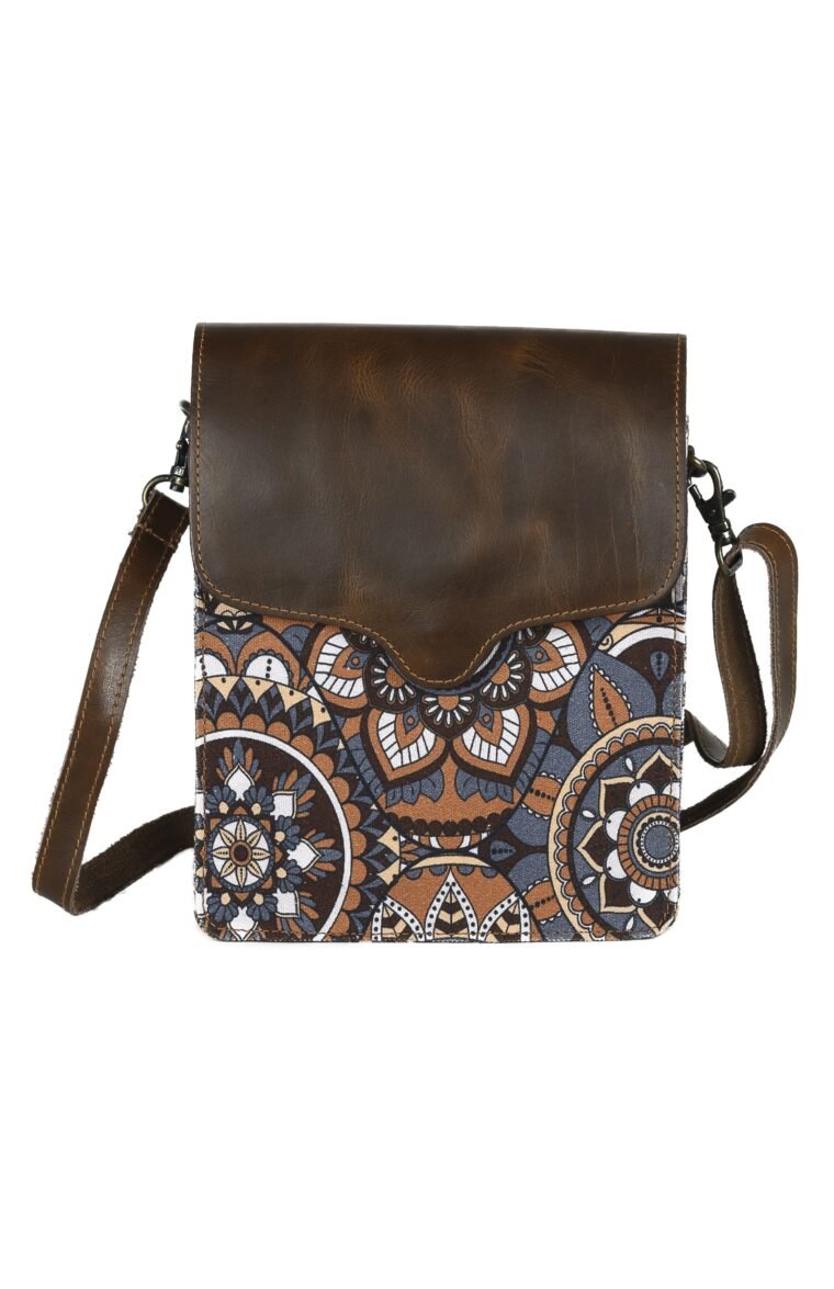 Brown Mandala Side Pack