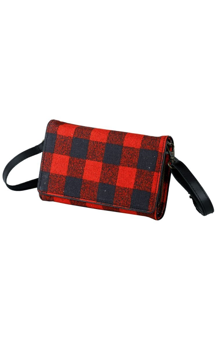 Jack Red Clutch With Sling