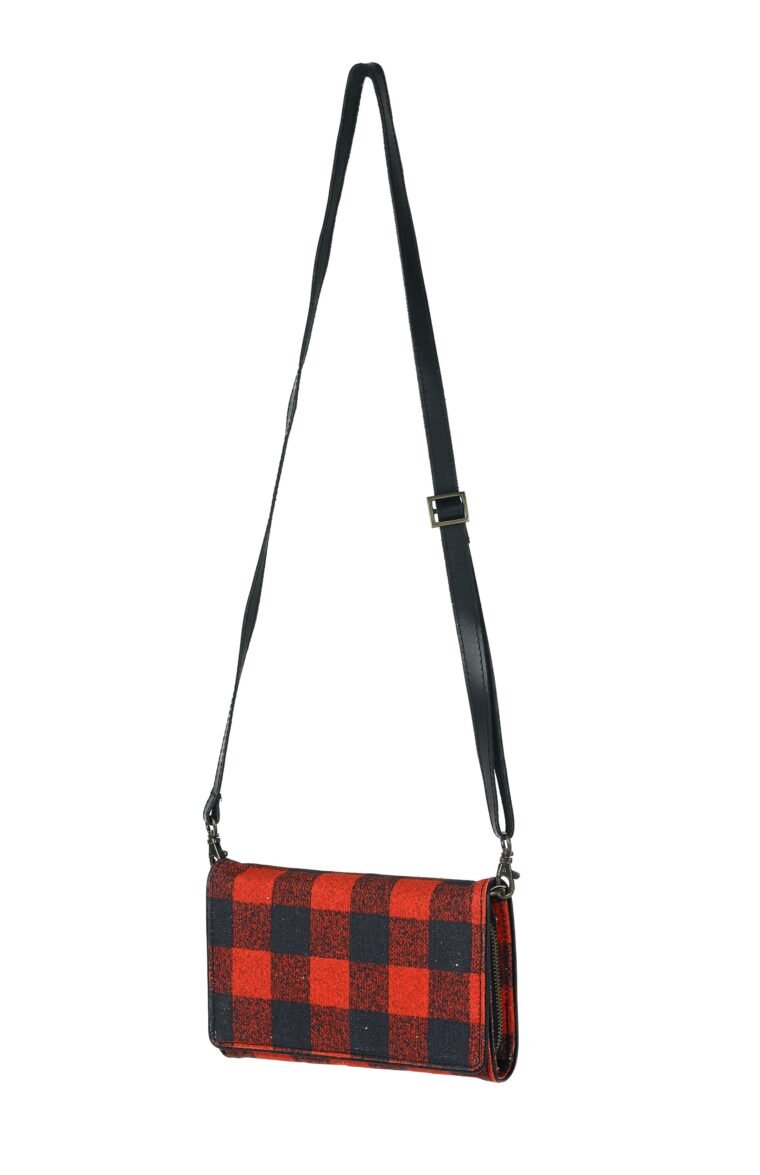 Jack Red Clutch With Sling