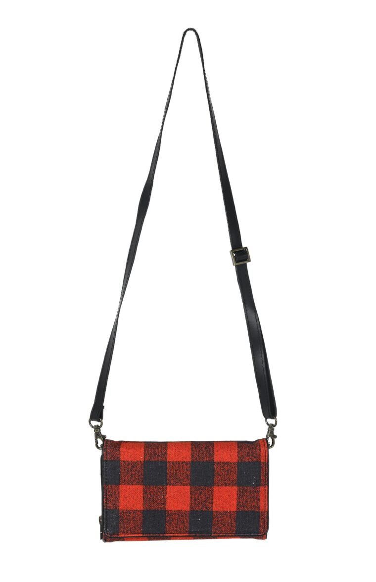 Jack Red Clutch With Sling