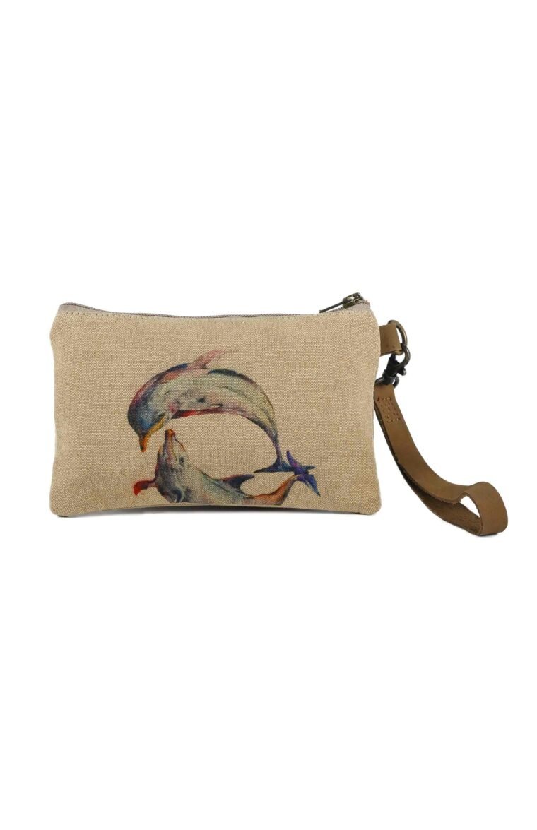 Dolphins Wristlet